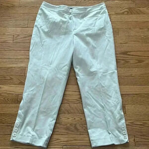 ❤️Host Picks❤️[14]Evelyn&Arthur Light Gray Cropped/Ankle Stretch Chino Pants